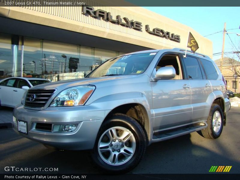 Titanium Metallic / Ivory 2007 Lexus GX 470