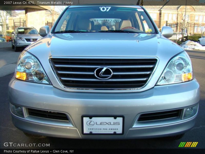 Titanium Metallic / Ivory 2007 Lexus GX 470
