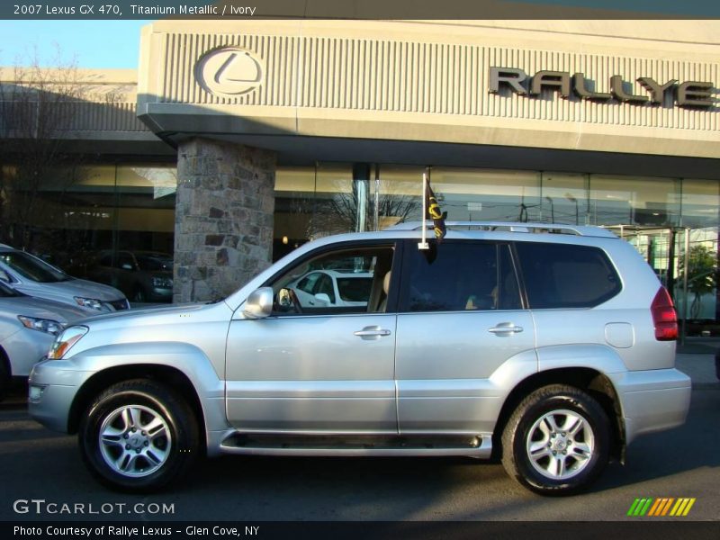 Titanium Metallic / Ivory 2007 Lexus GX 470