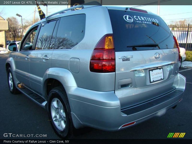 Titanium Metallic / Ivory 2007 Lexus GX 470
