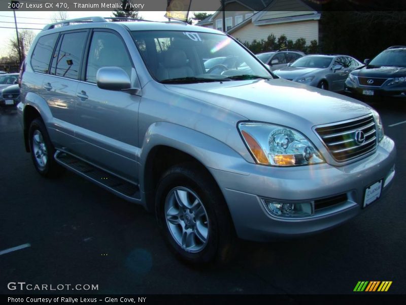 Titanium Metallic / Ivory 2007 Lexus GX 470
