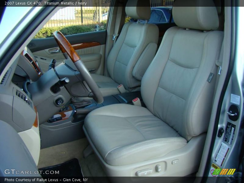 Titanium Metallic / Ivory 2007 Lexus GX 470