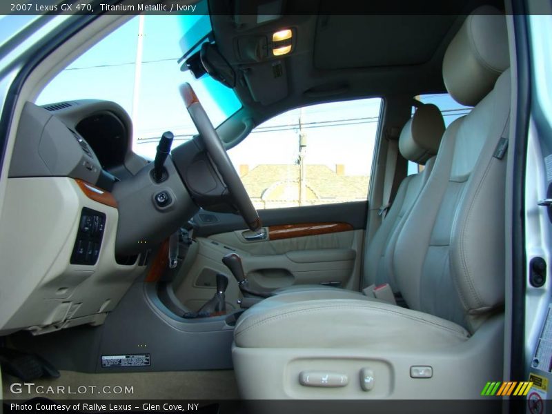 Titanium Metallic / Ivory 2007 Lexus GX 470