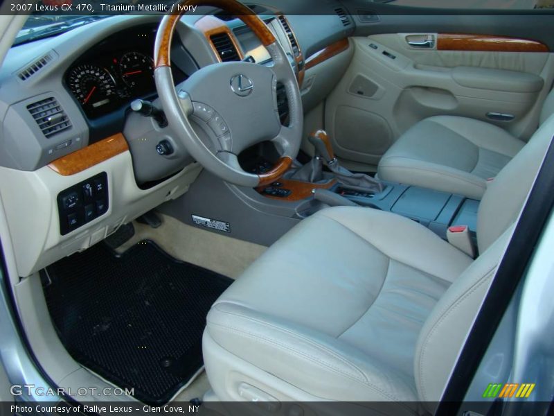 Titanium Metallic / Ivory 2007 Lexus GX 470