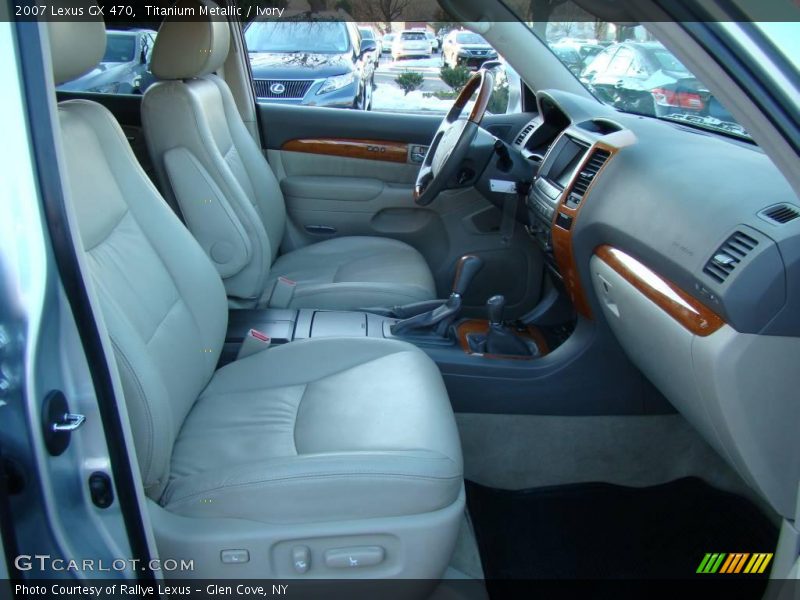Titanium Metallic / Ivory 2007 Lexus GX 470
