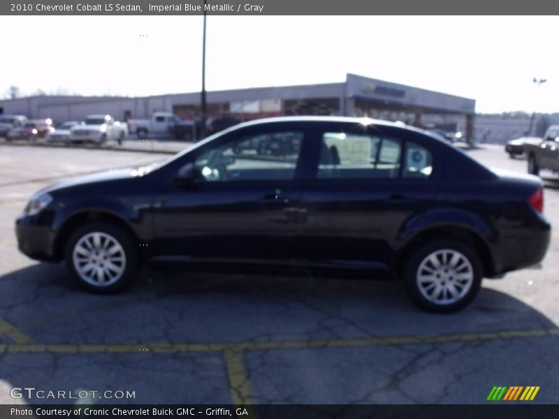 Imperial Blue Metallic / Gray 2010 Chevrolet Cobalt LS Sedan