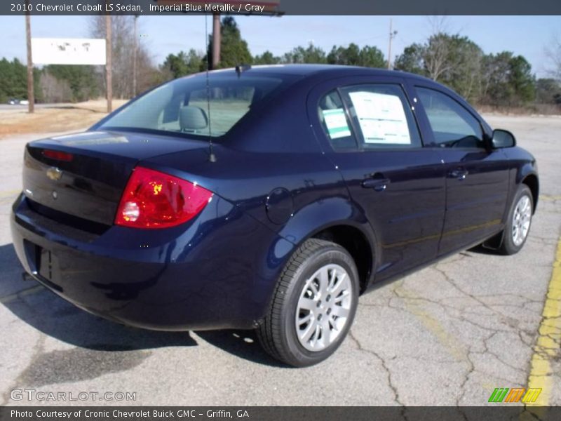 Imperial Blue Metallic / Gray 2010 Chevrolet Cobalt LS Sedan