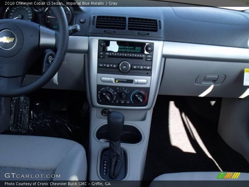 Imperial Blue Metallic / Gray 2010 Chevrolet Cobalt LS Sedan