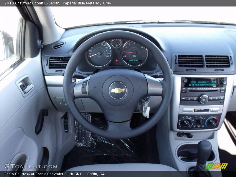Imperial Blue Metallic / Gray 2010 Chevrolet Cobalt LS Sedan