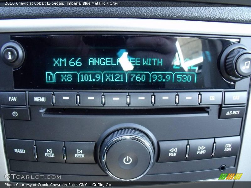 Imperial Blue Metallic / Gray 2010 Chevrolet Cobalt LS Sedan