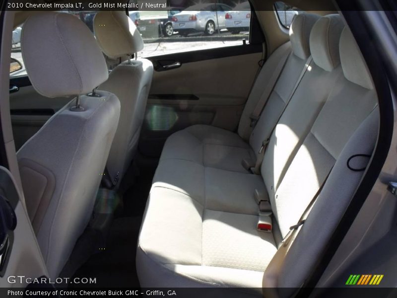Gold Mist Metallic / Neutral 2010 Chevrolet Impala LT