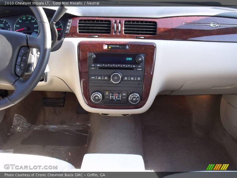 Gold Mist Metallic / Neutral 2010 Chevrolet Impala LT