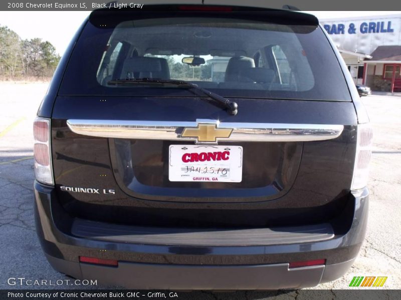Black / Light Gray 2008 Chevrolet Equinox LS