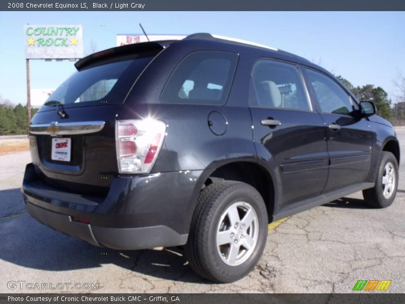 Black / Light Gray 2008 Chevrolet Equinox LS