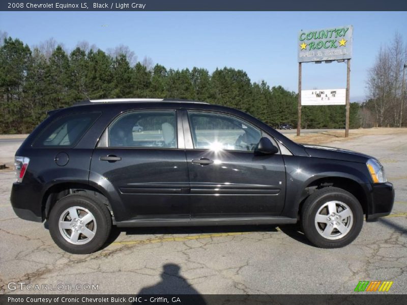 Black / Light Gray 2008 Chevrolet Equinox LS