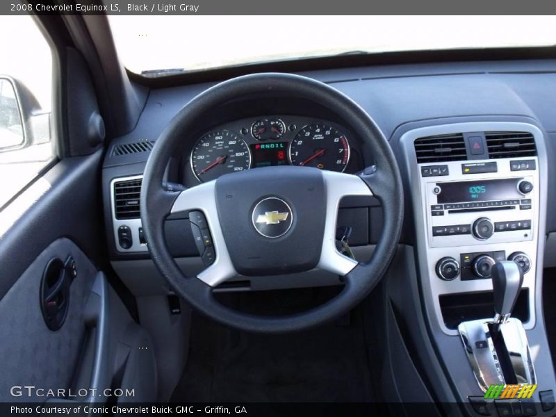 Black / Light Gray 2008 Chevrolet Equinox LS
