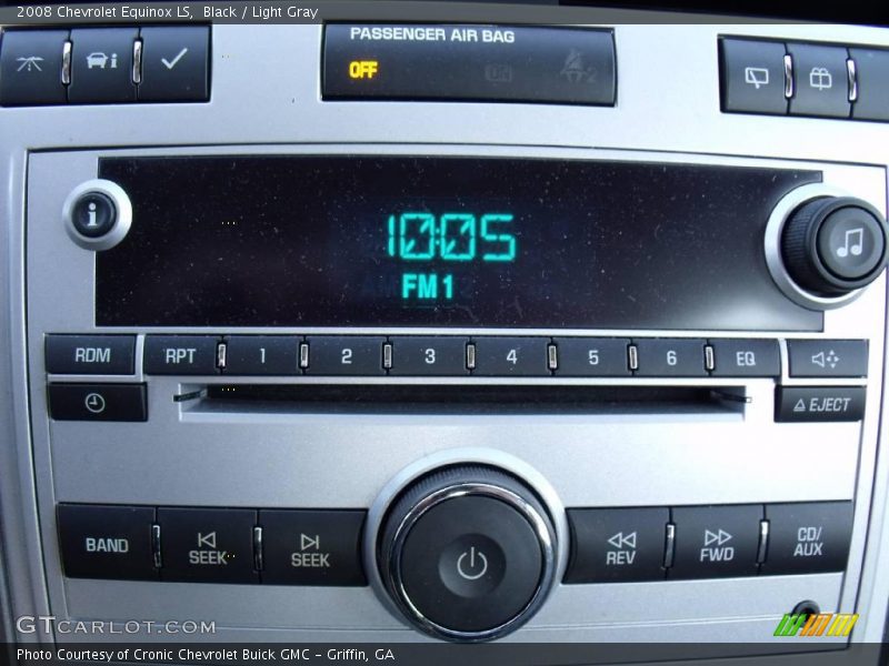 Black / Light Gray 2008 Chevrolet Equinox LS