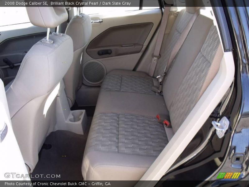 Brilliant Black Crystal Pearl / Dark Slate Gray 2008 Dodge Caliber SE