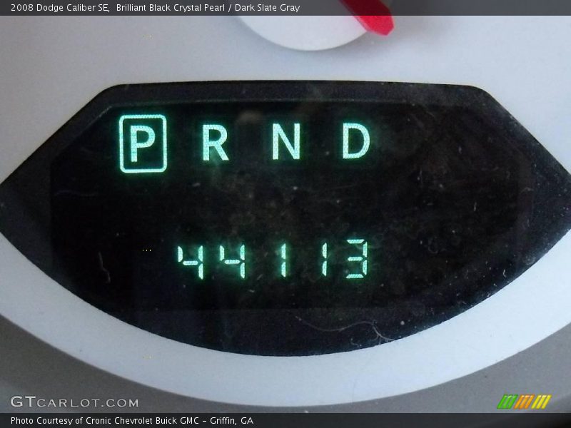 Brilliant Black Crystal Pearl / Dark Slate Gray 2008 Dodge Caliber SE