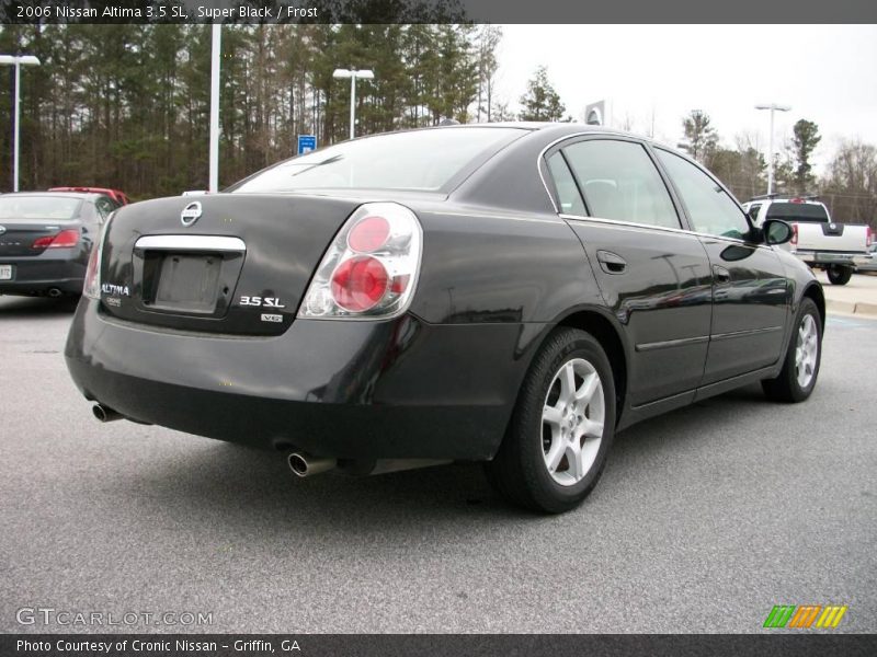 Super Black / Frost 2006 Nissan Altima 3.5 SL