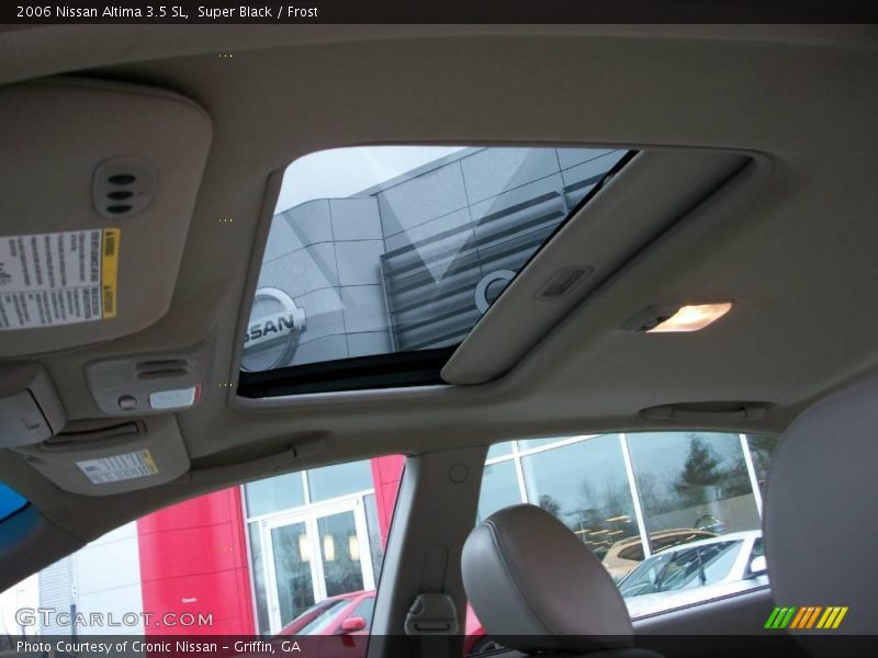 Super Black / Frost 2006 Nissan Altima 3.5 SL