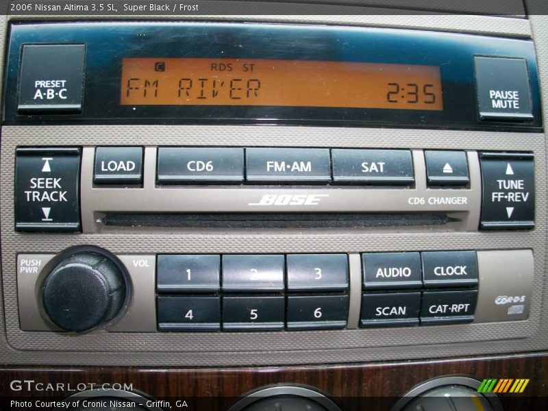 Super Black / Frost 2006 Nissan Altima 3.5 SL