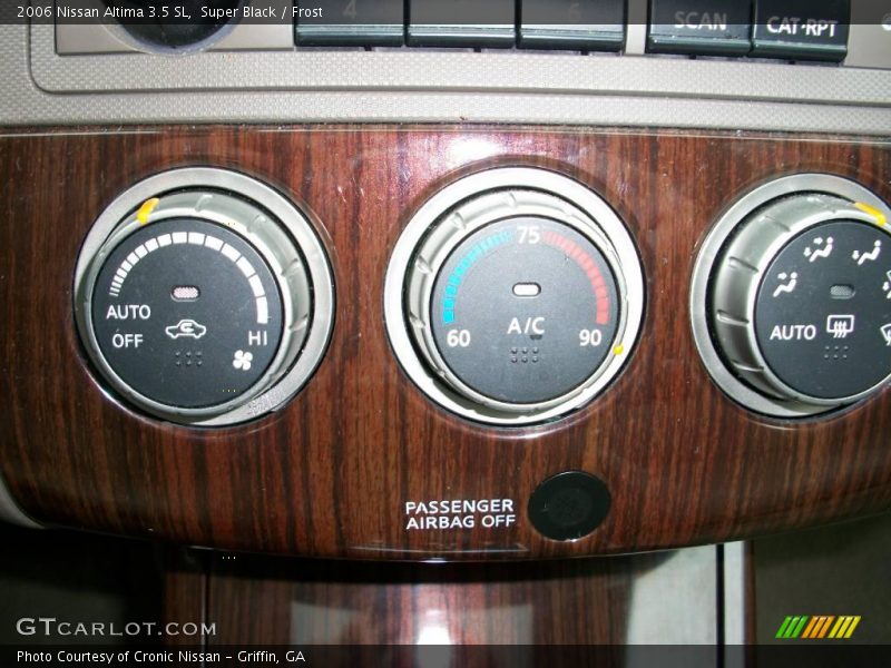Super Black / Frost 2006 Nissan Altima 3.5 SL
