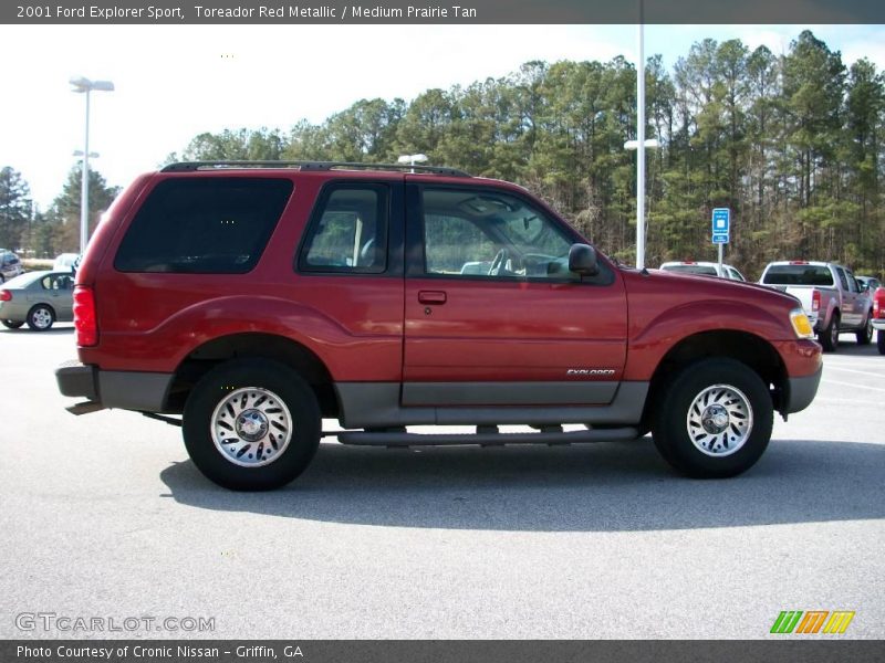 Toreador Red Metallic / Medium Prairie Tan 2001 Ford Explorer Sport