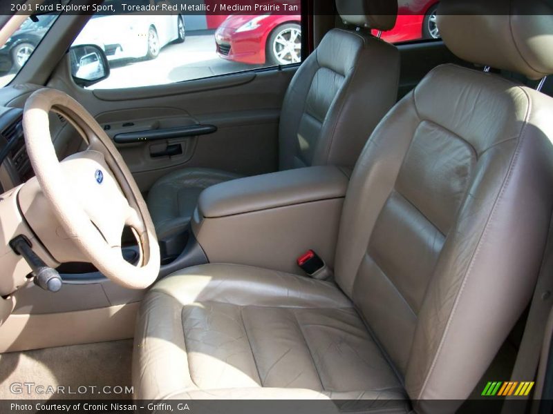 Toreador Red Metallic / Medium Prairie Tan 2001 Ford Explorer Sport