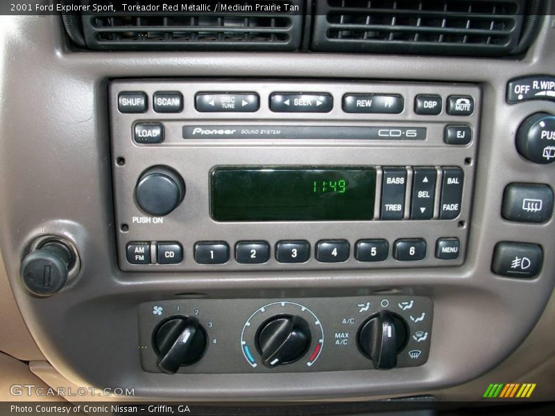 Toreador Red Metallic / Medium Prairie Tan 2001 Ford Explorer Sport