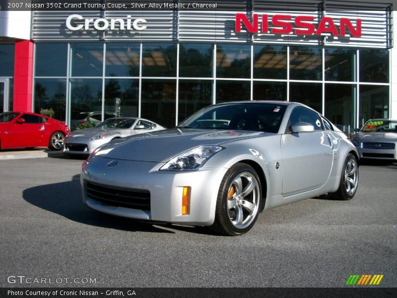 Silver Alloy Metallic / Charcoal 2007 Nissan 350Z Grand Touring Coupe