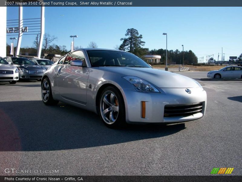 Silver Alloy Metallic / Charcoal 2007 Nissan 350Z Grand Touring Coupe