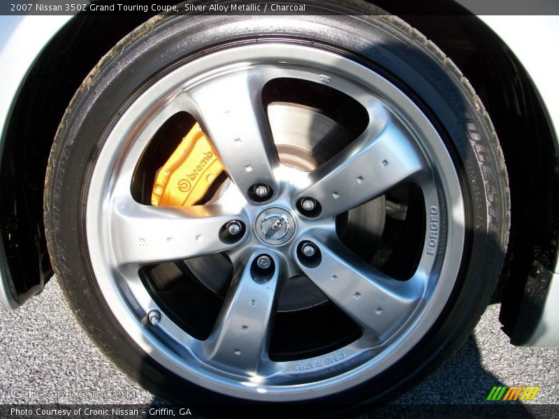 Silver Alloy Metallic / Charcoal 2007 Nissan 350Z Grand Touring Coupe