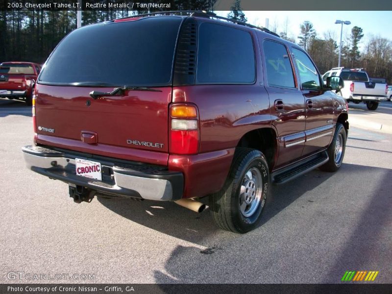 Redfire Metallic / Tan/Neutral 2003 Chevrolet Tahoe LT