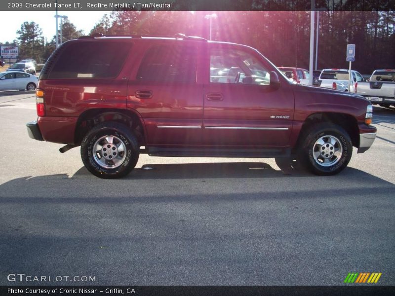 Redfire Metallic / Tan/Neutral 2003 Chevrolet Tahoe LT