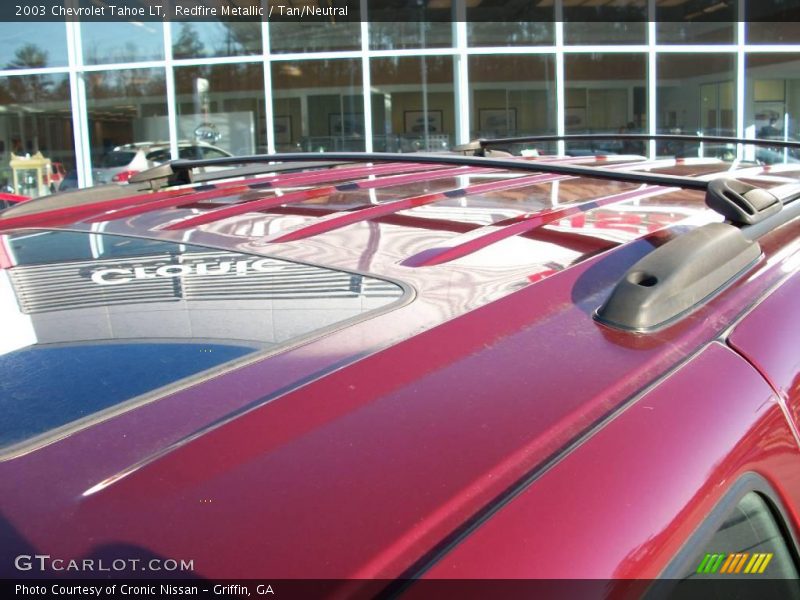 Redfire Metallic / Tan/Neutral 2003 Chevrolet Tahoe LT
