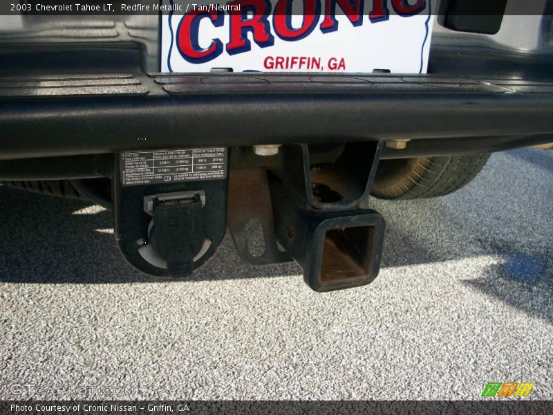 Redfire Metallic / Tan/Neutral 2003 Chevrolet Tahoe LT