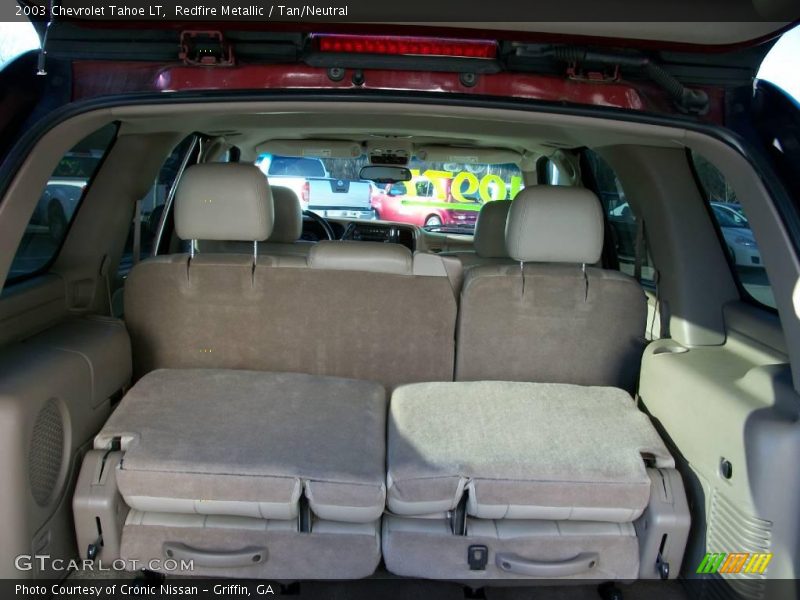 Redfire Metallic / Tan/Neutral 2003 Chevrolet Tahoe LT