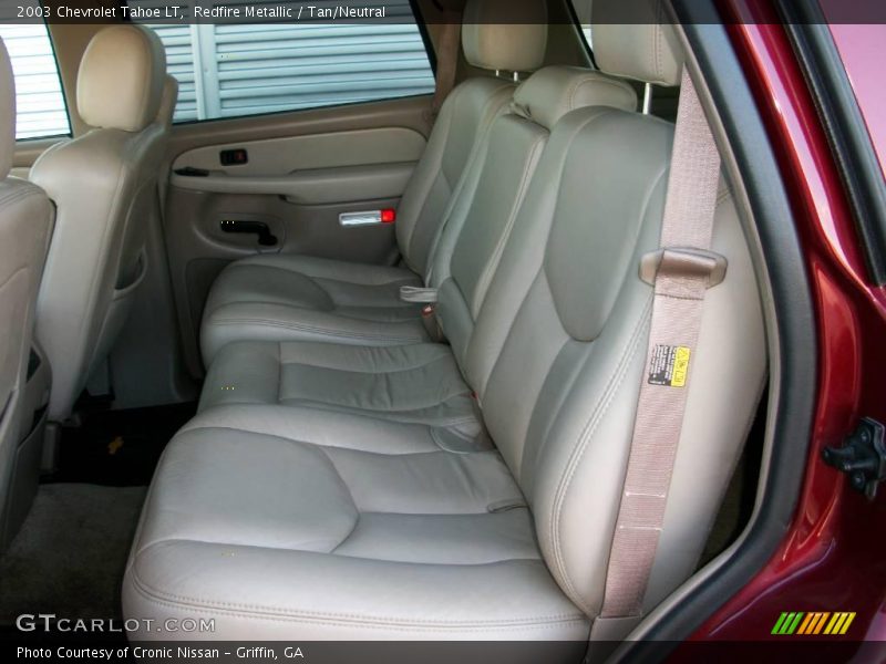 Redfire Metallic / Tan/Neutral 2003 Chevrolet Tahoe LT