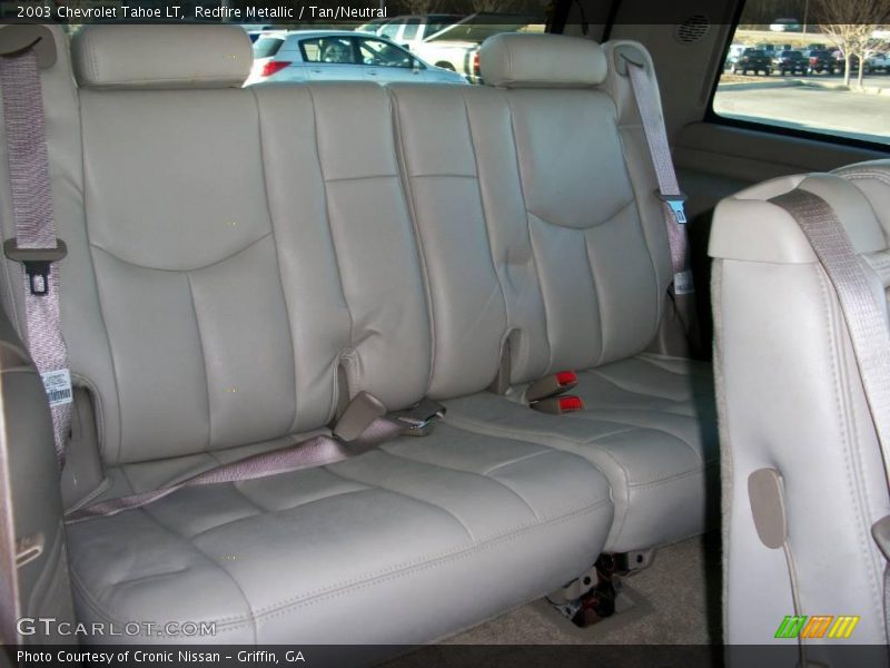 Redfire Metallic / Tan/Neutral 2003 Chevrolet Tahoe LT