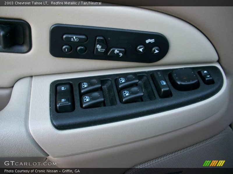 Redfire Metallic / Tan/Neutral 2003 Chevrolet Tahoe LT