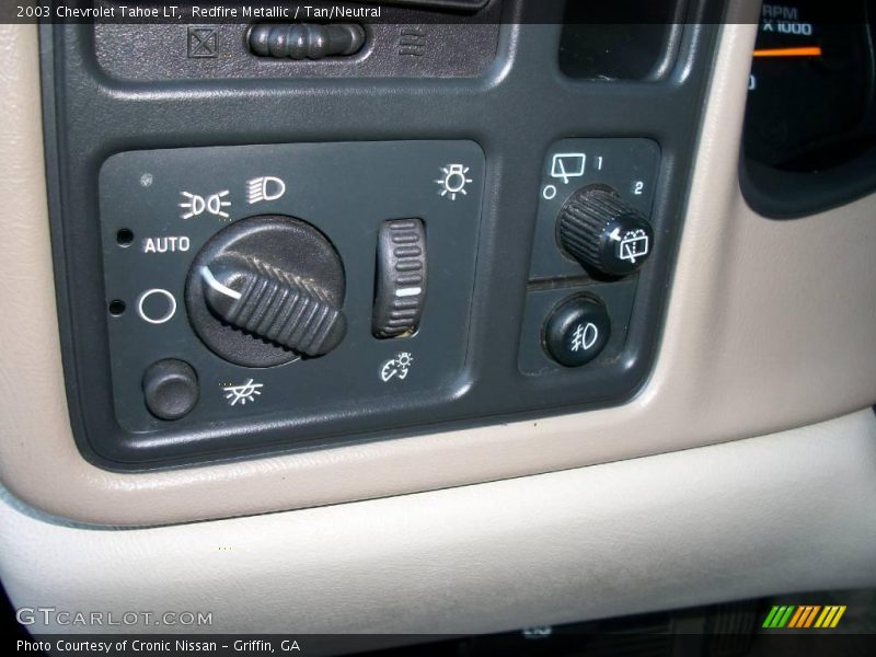 Redfire Metallic / Tan/Neutral 2003 Chevrolet Tahoe LT