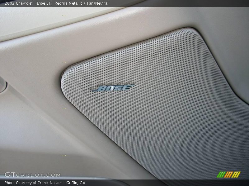 Redfire Metallic / Tan/Neutral 2003 Chevrolet Tahoe LT