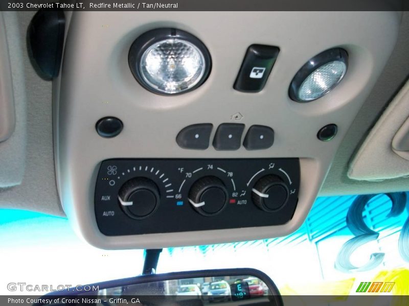 Redfire Metallic / Tan/Neutral 2003 Chevrolet Tahoe LT