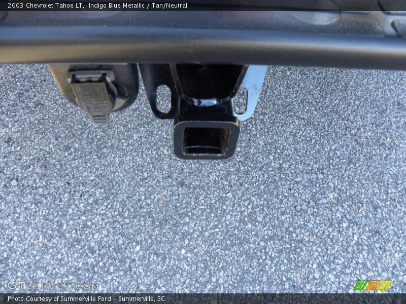 Indigo Blue Metallic / Tan/Neutral 2003 Chevrolet Tahoe LT