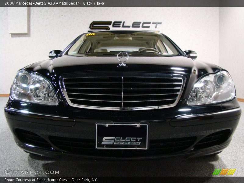 Black / Java 2006 Mercedes-Benz S 430 4Matic Sedan