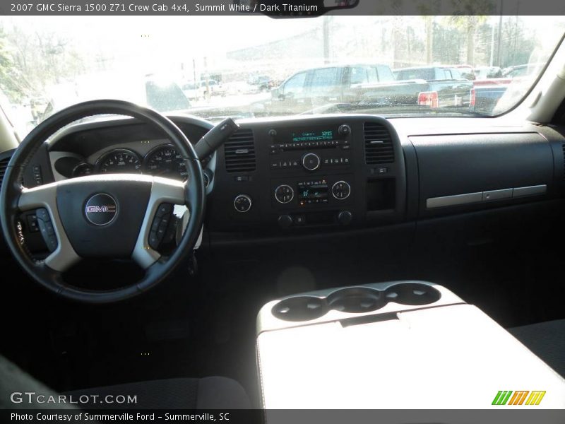 Summit White / Dark Titanium 2007 GMC Sierra 1500 Z71 Crew Cab 4x4