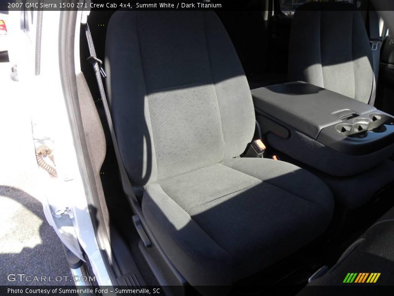 Summit White / Dark Titanium 2007 GMC Sierra 1500 Z71 Crew Cab 4x4