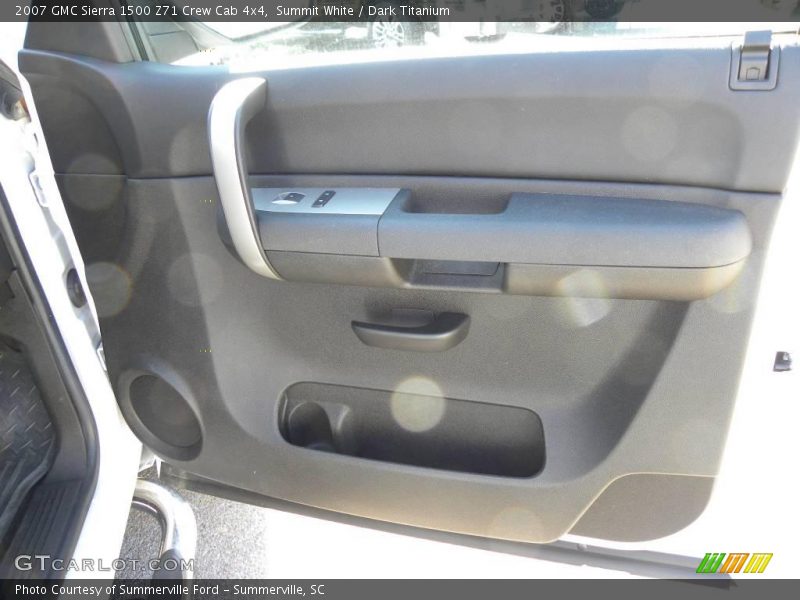 Summit White / Dark Titanium 2007 GMC Sierra 1500 Z71 Crew Cab 4x4
