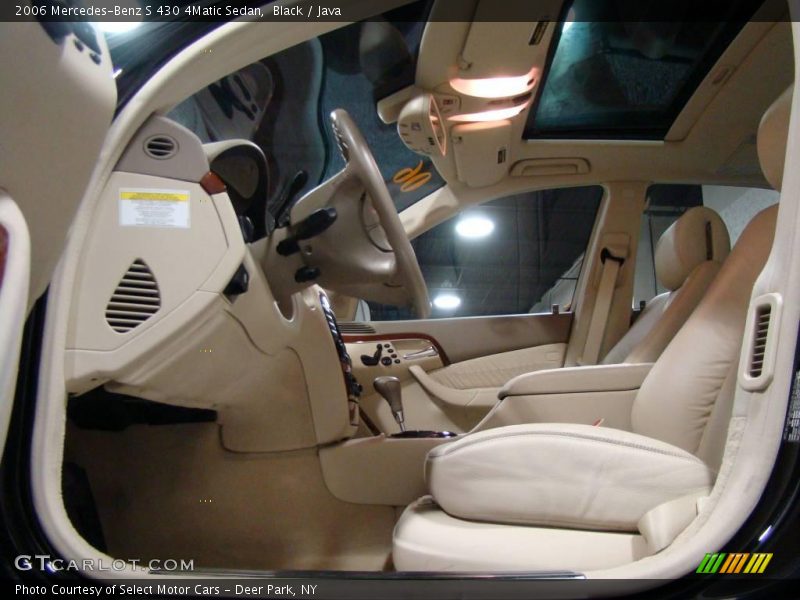 Black / Java 2006 Mercedes-Benz S 430 4Matic Sedan